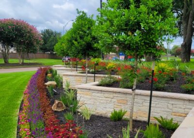 Bayou CIty Beautiful Westland Four Stone Retaining Wall 2